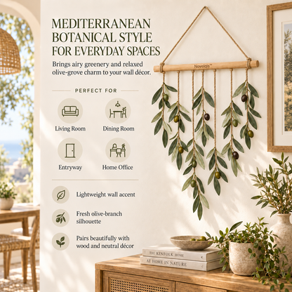 Novelqis™ Olive Branch Wall Hanging