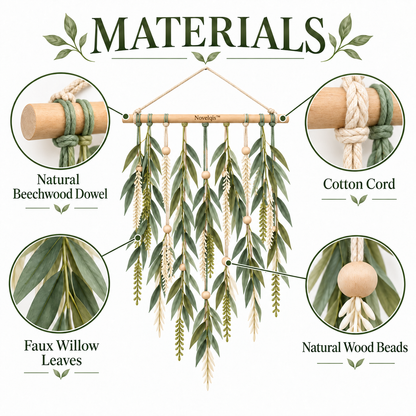 Novelqis™ Willow Drop Wall Hanging