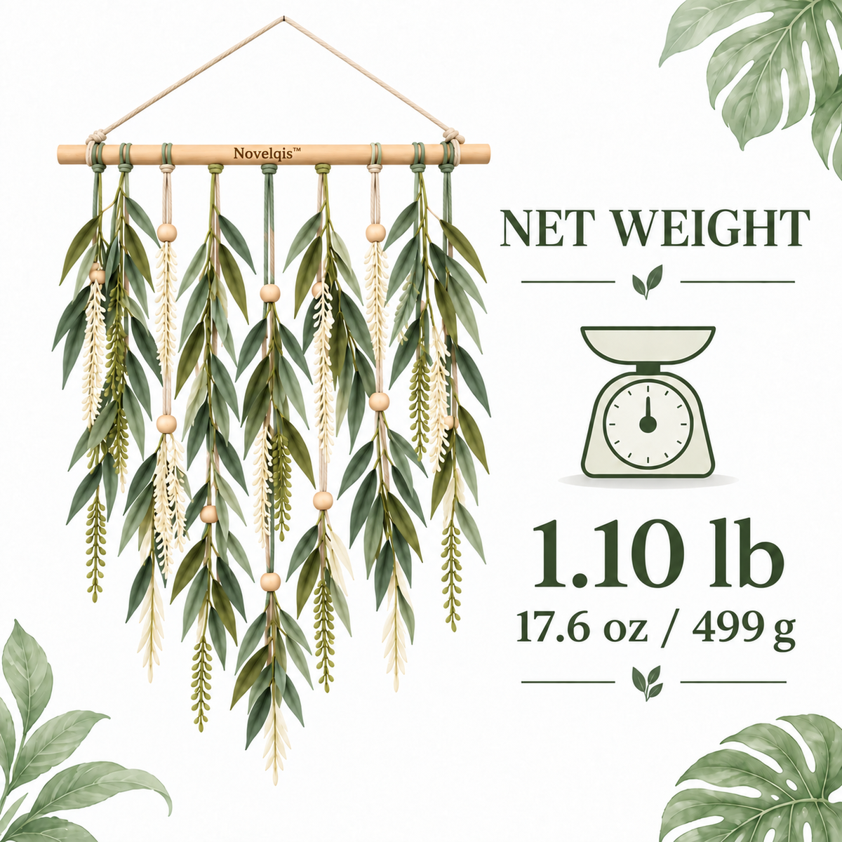 Novelqis™ Willow Drop Wall Hanging