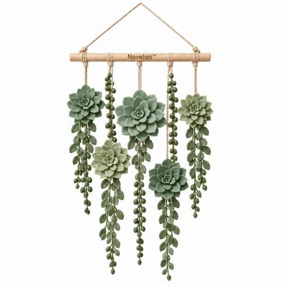 Novelqis™ Succulent Rosette Wall Hanging
