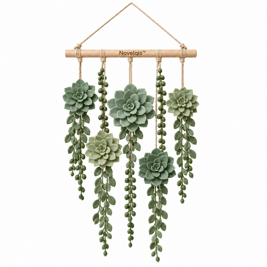 Novelqis™ Succulent Rosette Wall Hanging