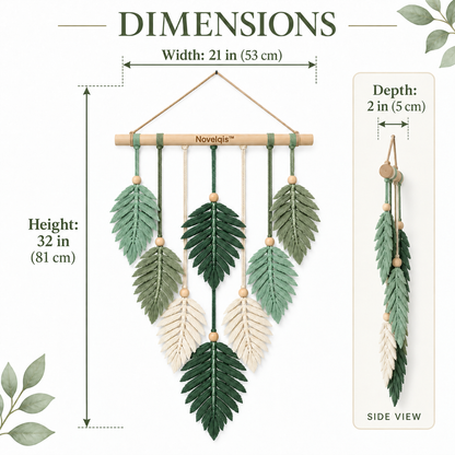 Novelqis™ Layered Fern Wall Hanging