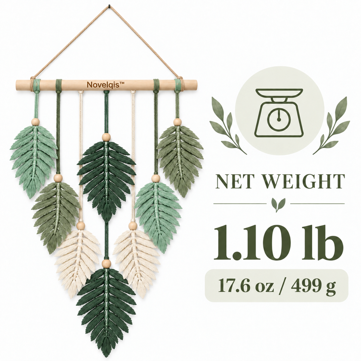 Novelqis™ Layered Fern Wall Hanging