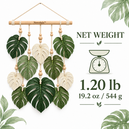 Novelqis™ Monstera Leaf Wall Hanging