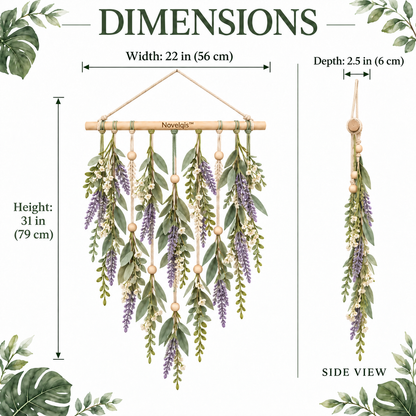 Novelqis™ Lavender Meadow Wall Hanging