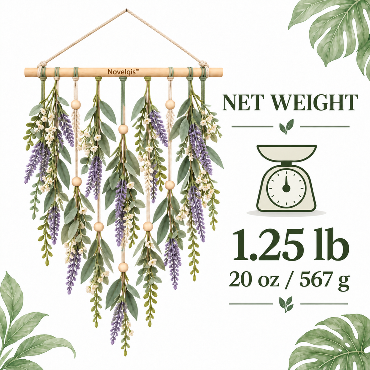 Novelqis™ Lavender Meadow Wall Hanging