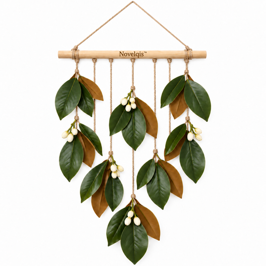 Novelqis™ Magnolia Leaf Wall Hanging