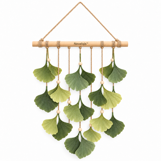 Novelqis™ Ginkgo Leaf Wall Hanging