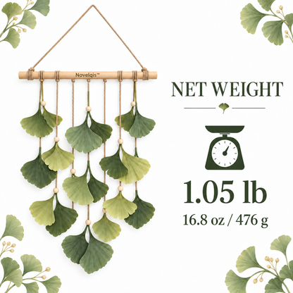 Novelqis™ Ginkgo Leaf Wall Hanging