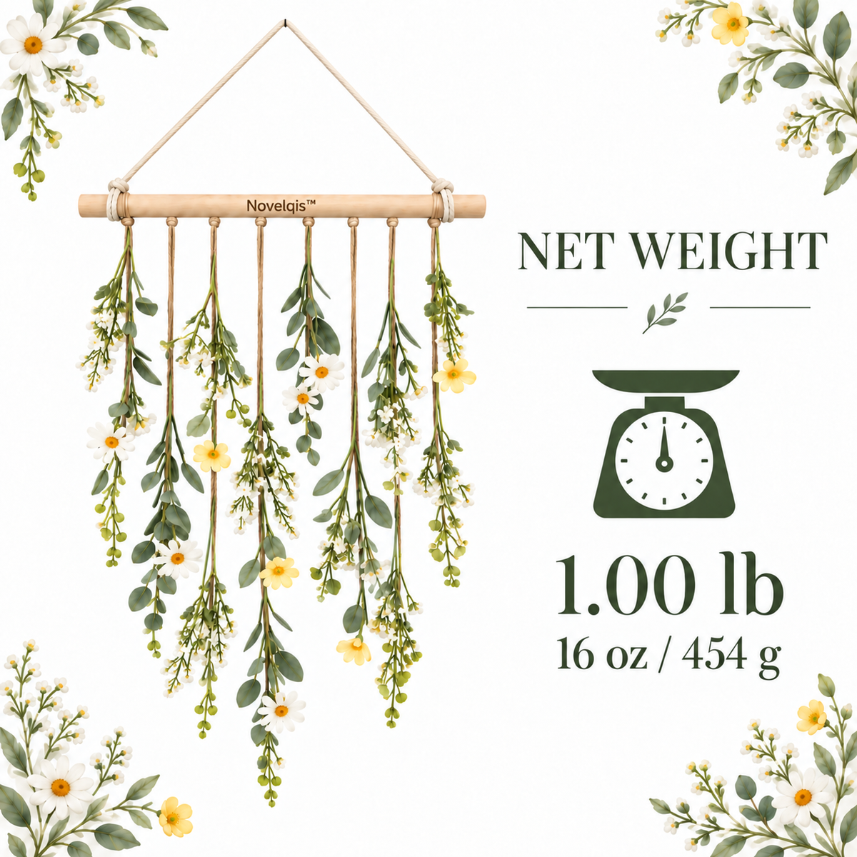 Novelqis™ Wildflower Meadow Wall Hanging